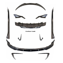 Tesla Model 3 Aero Kit: Front Splitter, Side Extensions, Spoiler, Front Lip, Rear Diffuser