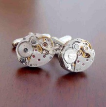 Custom Made high quality Metal watch movement Cufflinks for men