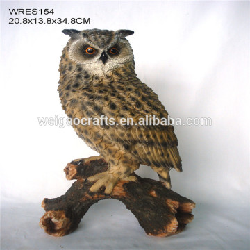 Resin owl decor owl ornaments owl figurines