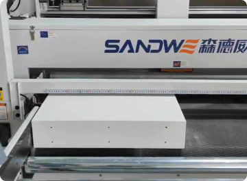 Wood brush sanding machine automatic wood polishing sander