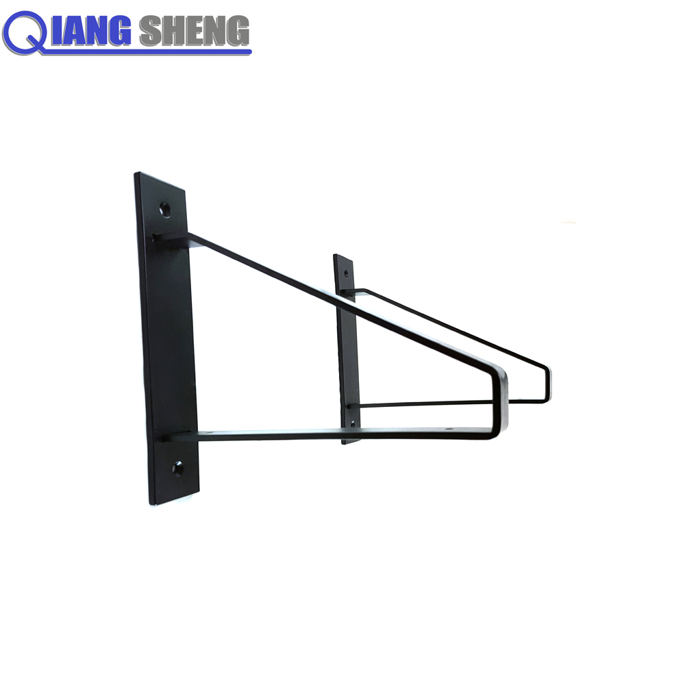 Solid Steel Heavy Duty Floating Shelf Brackets