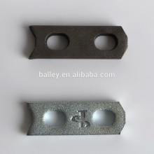 Two hole anchor for reinforcement