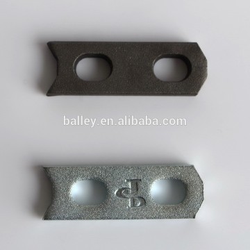 Two hole anchor for reinforcement