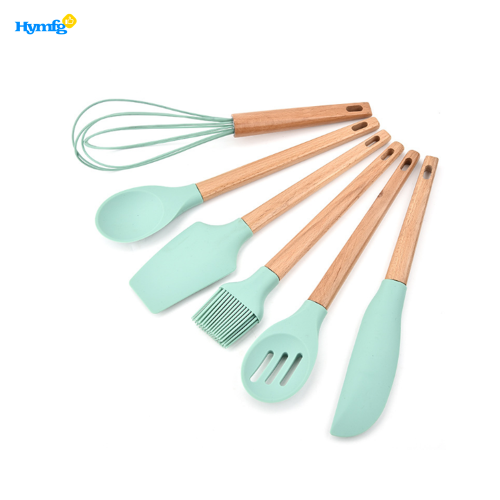 Set de 6 ustensiles de cuisine en silicone