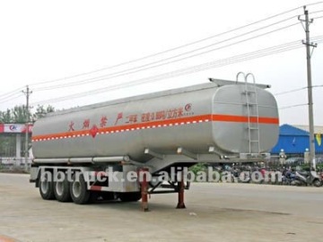 40000Liters chemical liquid transport semi trailer