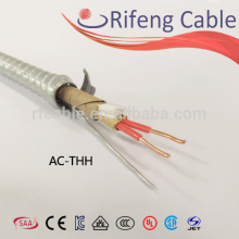 Rifeng UL Approval PVC Interlocking Armour Cable AC-THH