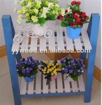 Wooden Flower Rack/Flower display shelf/Plant Stand