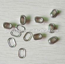 oval eyelets