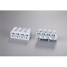 4 Pole Multipolarer schneller Stecker mit Release -Taste