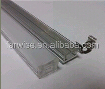 LED -skåp Ljushus LED -lätt bar aluminium och plastskal