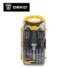 High Quality New 25pcs Ratchet Screwdriver Set Bits Set DEKO GHT25S