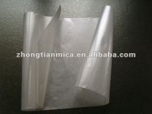 flexible synthetic mica laminate sheet for white board