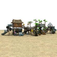 Mazy castle style kids outdoor playground