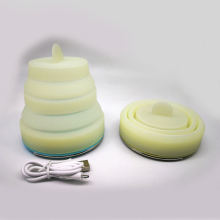 Portable rechargeable colorful led camping lantern