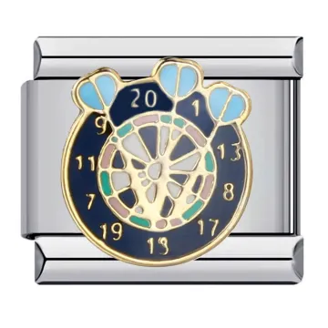 DIY Stainless Steel Italian Charm Bracelet for Poker and Card Games