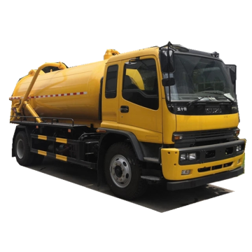 Japan brand  Ftr 10000L Sewage vacuum Suction Truck