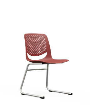 Ergonomic Training Chair Steel pipe material