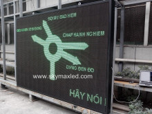 Outdoor LED Message Sign P10