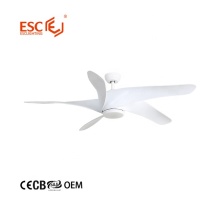 Nordic Simple Ceiling Fan White Color For Sale