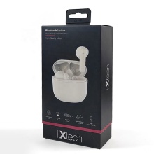 OEM Luxury Bluetooth Earphone Packaging Box with Sponge Gift Box