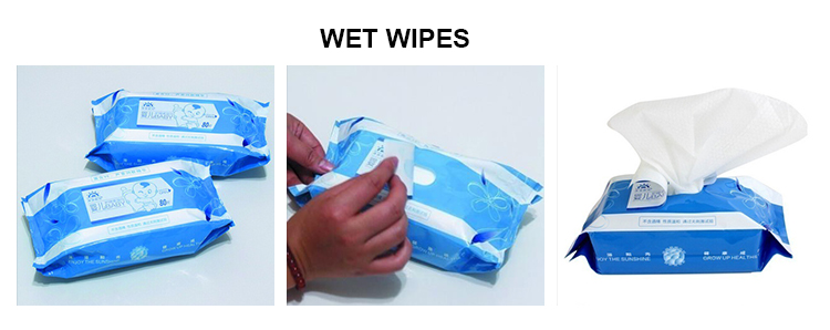 New Good Quality Custom automatic production baby wet wipes packing wet tissue machine