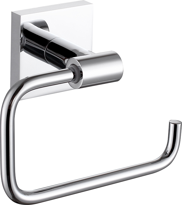 Brass Wall Mounted Toilet Paper Holder in Chrome