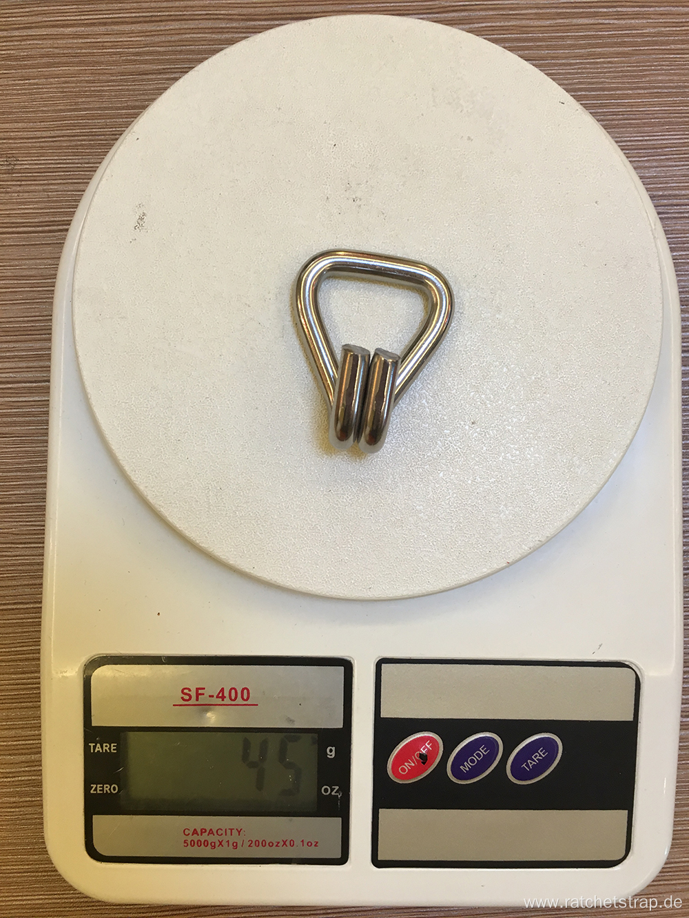 25MM Stainless Steel 304/316 Double J Hook With 800kgs