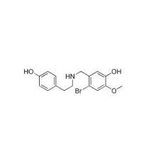 4-برومو -5 ((4-hydroxyphenethylaMino) ميثيل) -2-Methoxyphenol CAS 179107-93-8