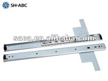 Side mounted single extension pocke door slide/proket slide