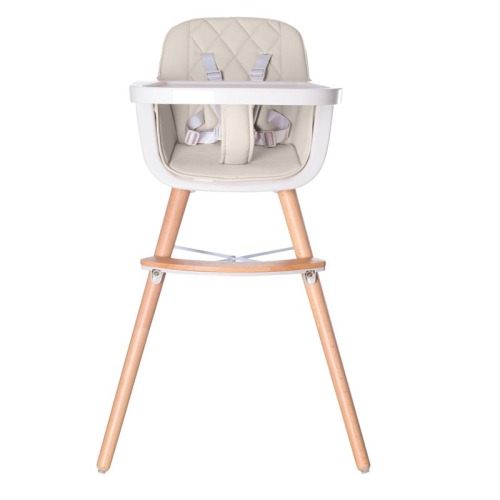 Cadeira alta para bebê com bandeja removível