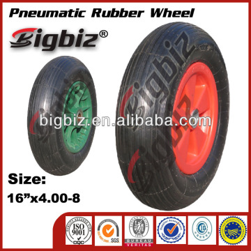 Wheel barrow mini white rubber caster wheel