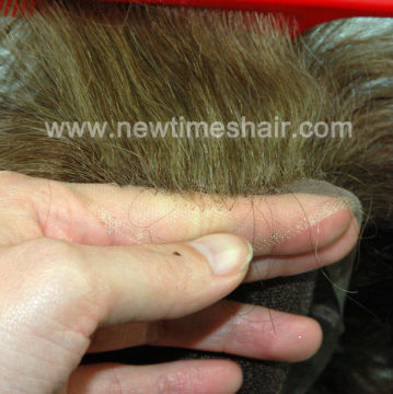 French lace mens hair piece