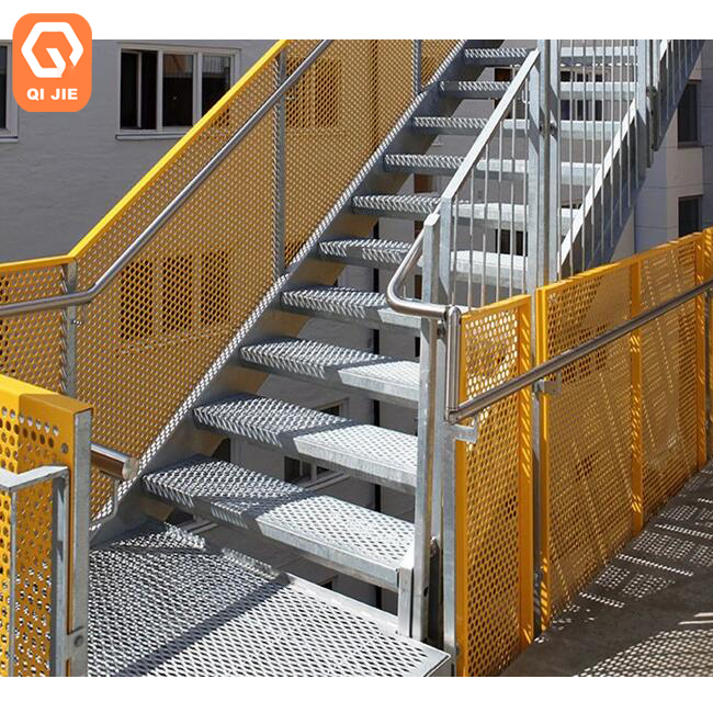 ASTM E674 Standard stair railing perforated metal mesh with USA standard for building decoration