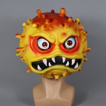 Halloween Party Horror: Zombie Latex Mask for Haunted House Cosplay