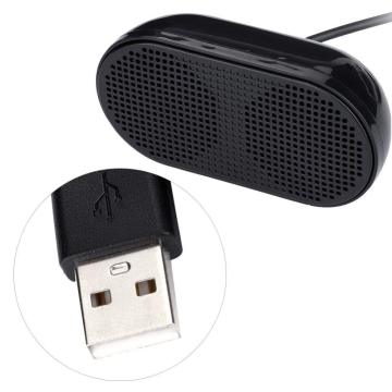 Speaker Komputer Mini USB Eksternal kanggo Desktop