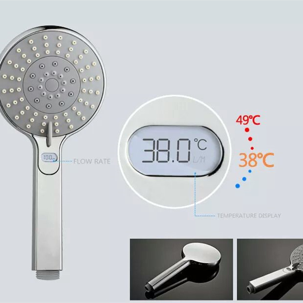 Temperature Diaplay Shower Head