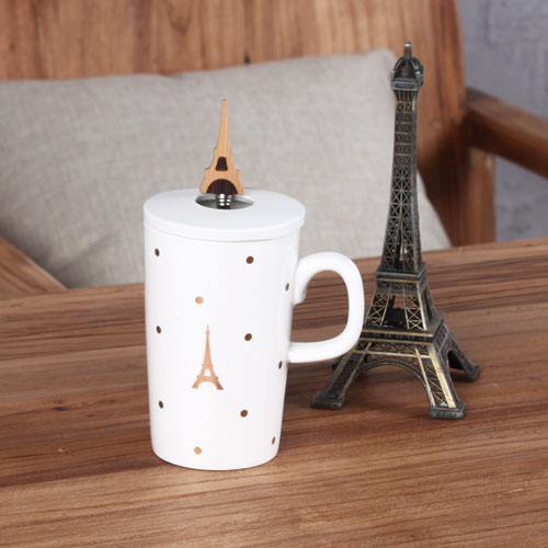 eiffel tower coffee mug