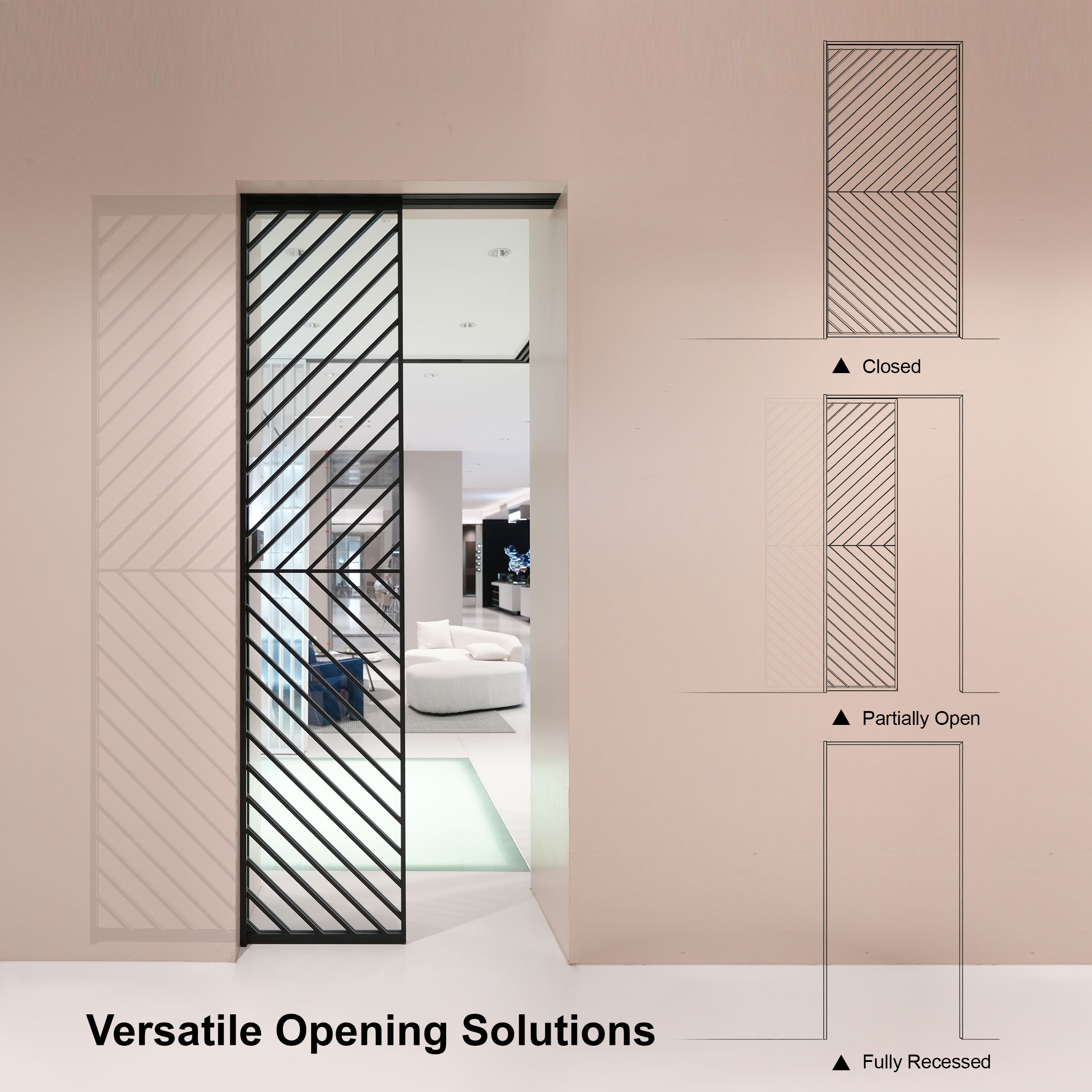 sistema de porta deslizante suspensa superior top hung sliding door system