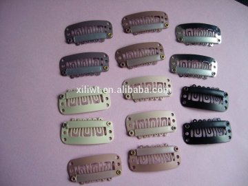 silicone grip wig toupee clips