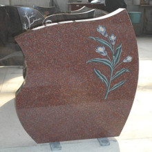 Bahama Blue Granite Headstone for Cemetery