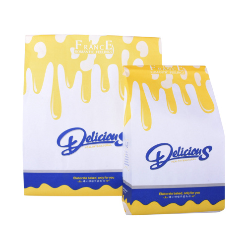 Bolsas de fundo plano Bolsas para padaria de pão com cabo de corda