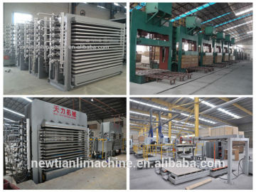 Complete Plywood production line plywood equipment