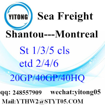 Shantou Local Service to Montreal