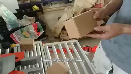 Caja de cinta adhesiva caja de sellado automático de caja de cartón