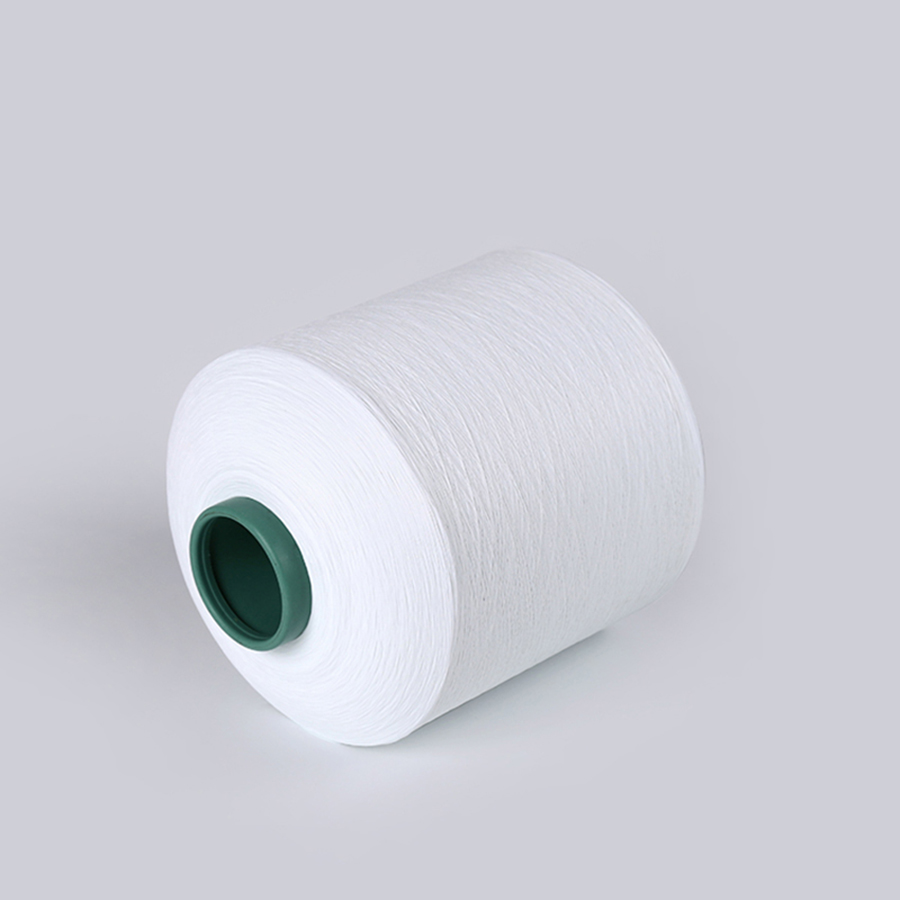 Weft pure polyester yarn kg price for narrow ribbons