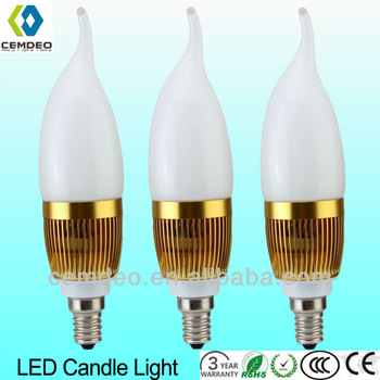 2w candle lamp led candle lamps e14 e27 e12