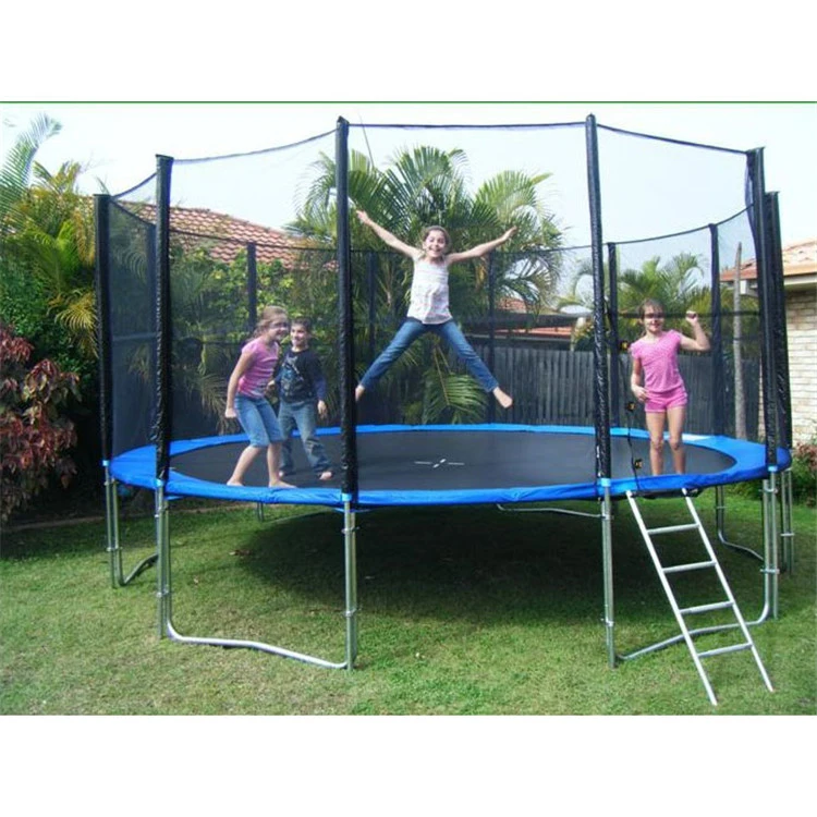 in Stock Wholesale Super Bungee Fitness Adult Hexagon Outdoor Trampoline