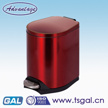 Colorful sanitary step bin