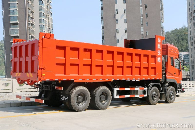 شاحنات Dongfeng Tipper 8x4 التجارية