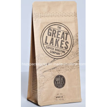 Paper Stand up Ziplock Coffee Packaging Bag with Zipper